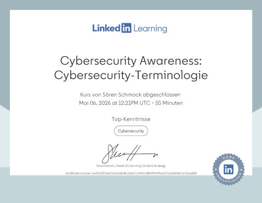 Cybersecurity Awareness: Cybersecurity-Terminologie